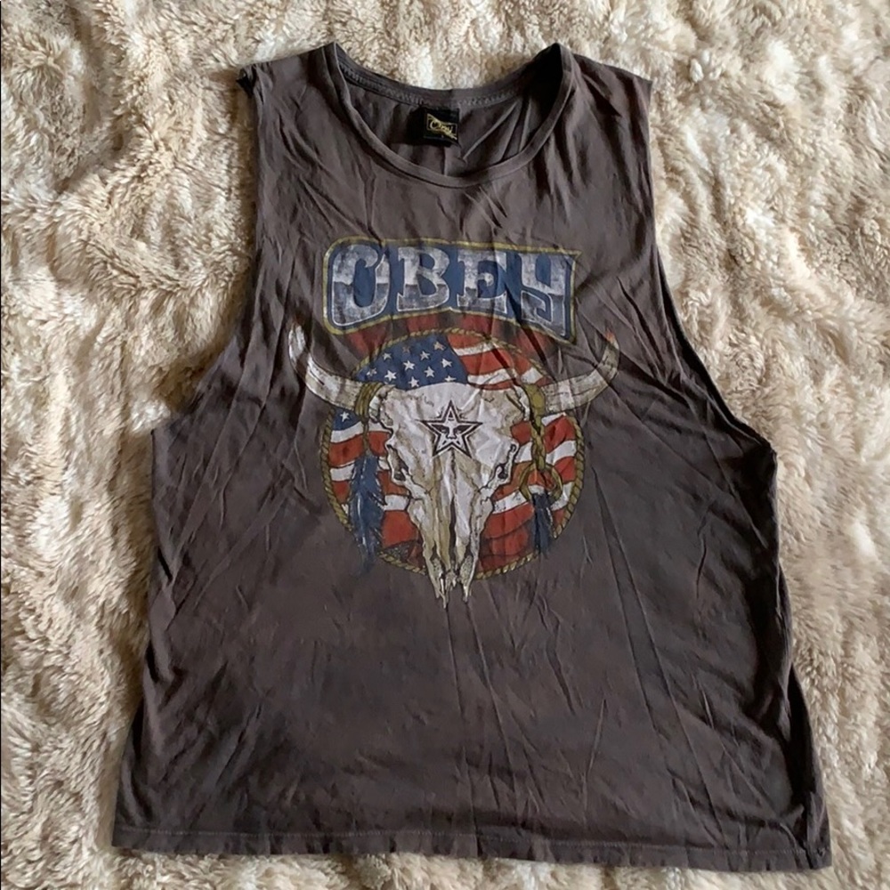 Obey Sleeveless Top